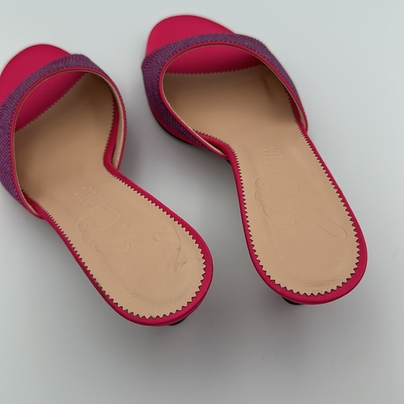 J. Crew Violeta Crystal Sandal Heels Sz8.5 - Picture 6 of 9